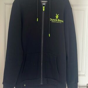 dutch bros south seattle zip up hoodie